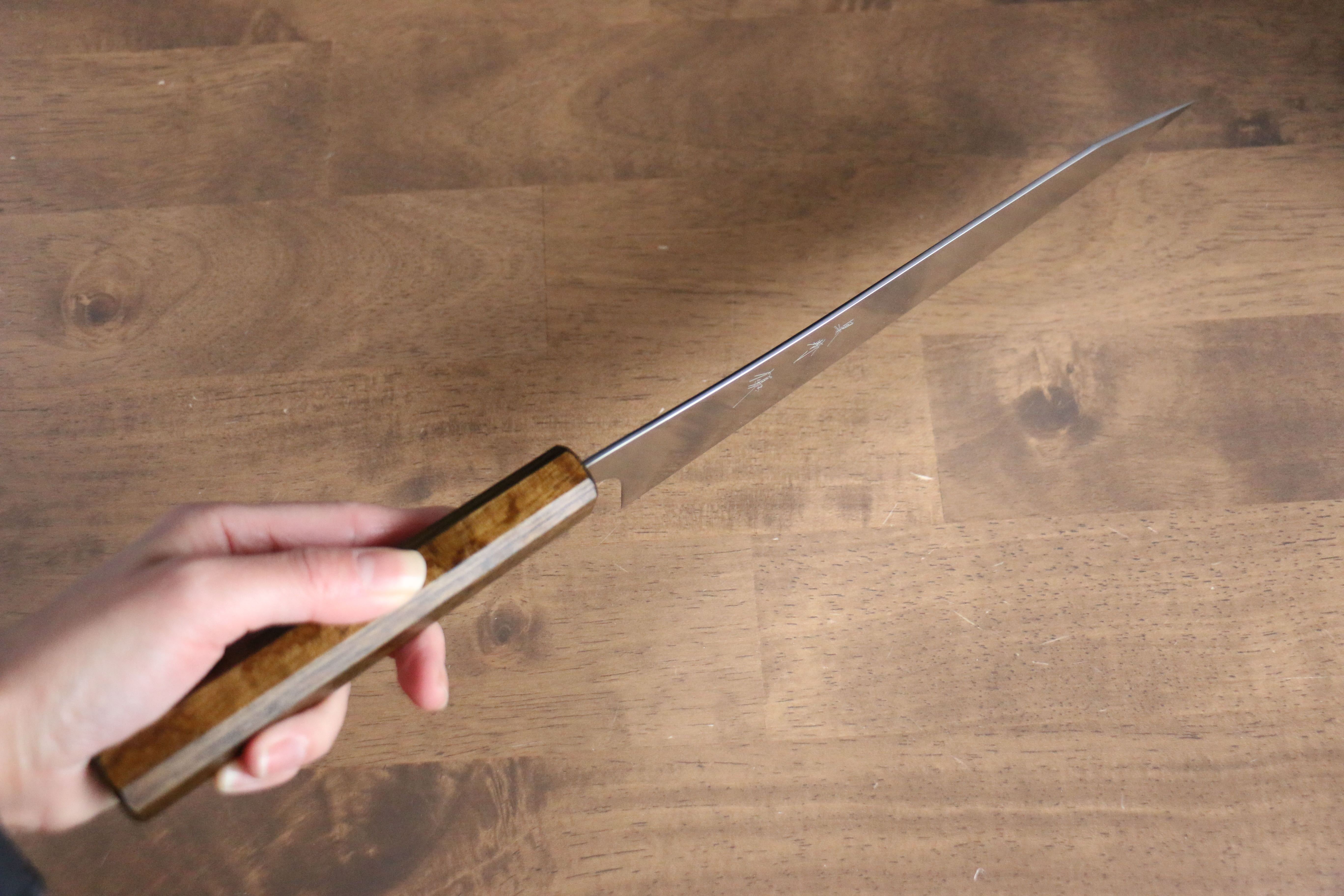 Yu Kurosaki Gekko HAP40 Gyuto 240mm Oak Handle - Seisuke Knife