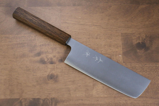 Yu Kurosaki Gekko HAP40 Nakiri 165mm with with Oak Handle - Seisuke Knife