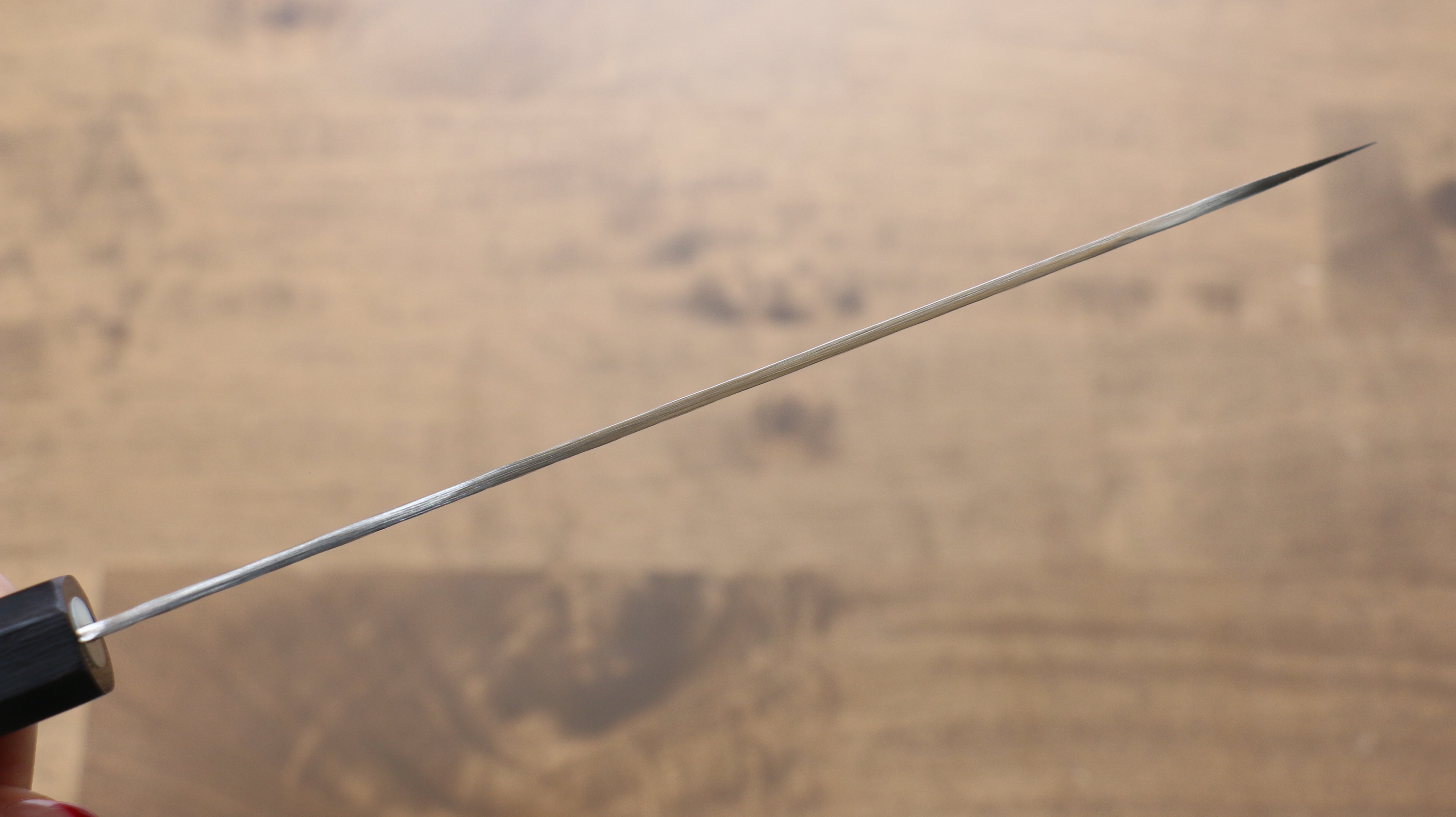 Seisuke AUS10 45 Layer Damascus Gyuto 180mm Shitan Handle - Seisuke Knife