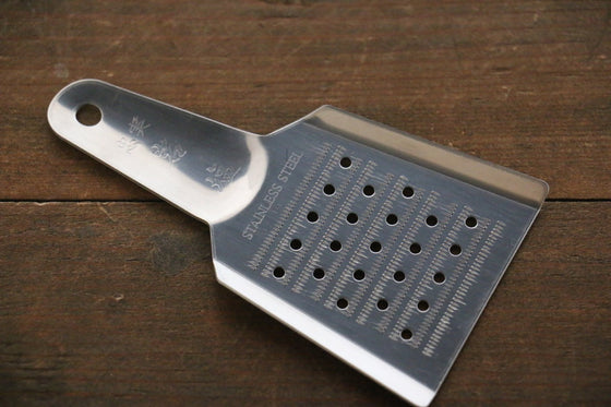 Japanese Grater With Rock Salt - Seisuke Knife