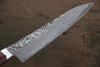 Yoshimi Kato VG10 Nickel Damascus Petty-Utility Japanese Chef Knife 150mm - Seisuke Knife