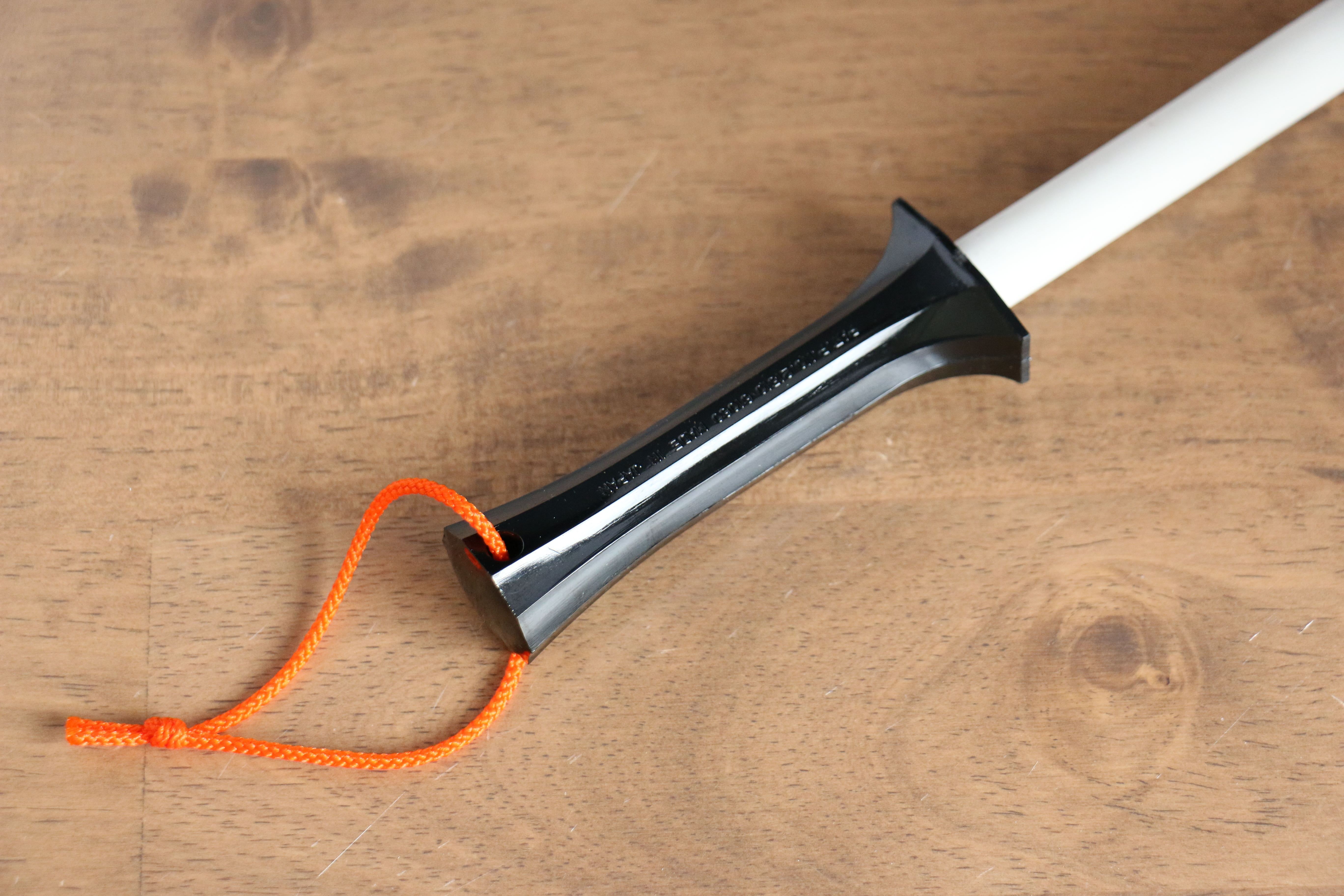 Fine Ceramic Honing Rod Black Plastic Handle - Seisuke Knife