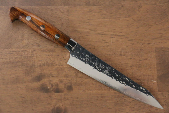 Yu Kurosaki Senko SG2 Hammered Petty-Utility 150mm Ironwood Handle - Seisuke Knife