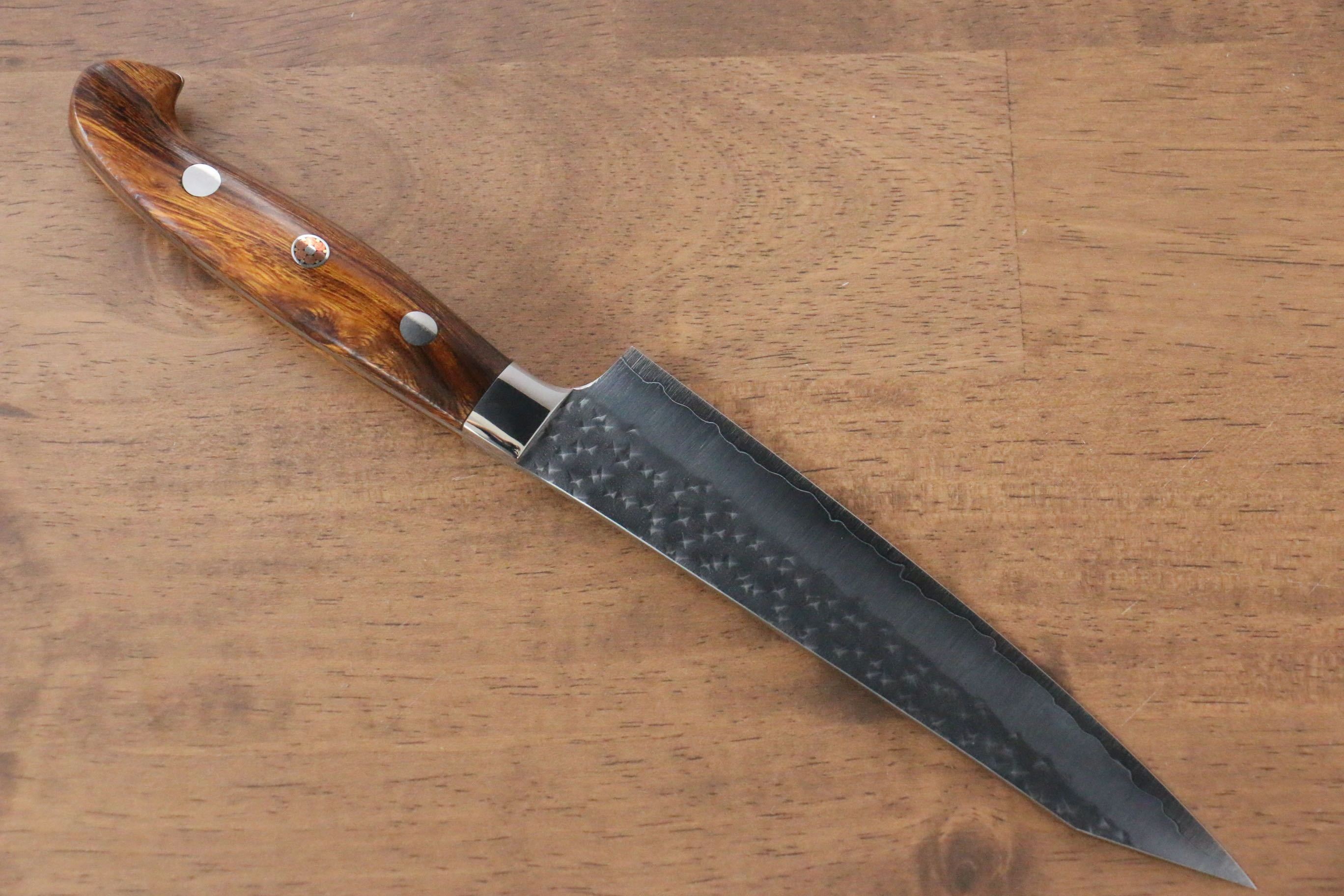 Yu Kurosaki Senko SG2 Hammered Petty-Utility 150mm Ironwood Handle - Seisuke Knife
