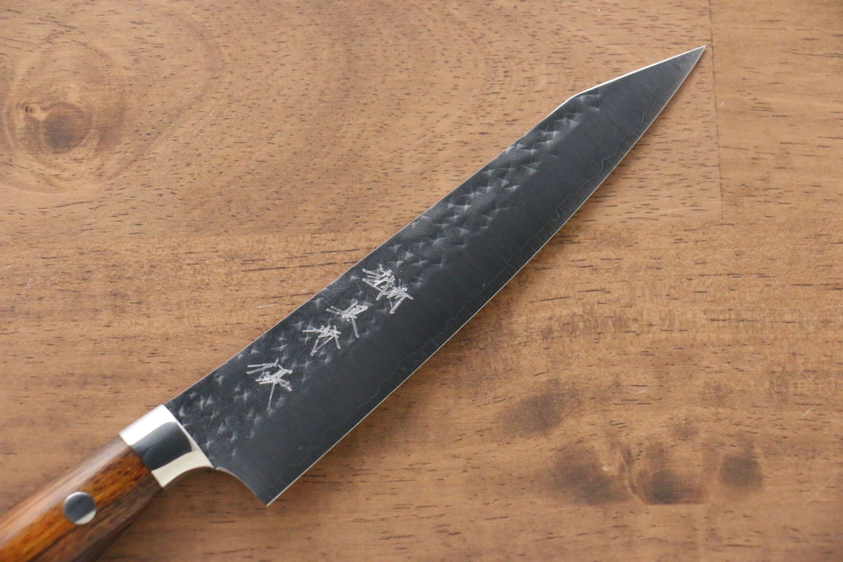 Yu Kurosaki Senko SG2 Hammered Petty-Utility 150mm Ironwood Handle - Seisuke Knife