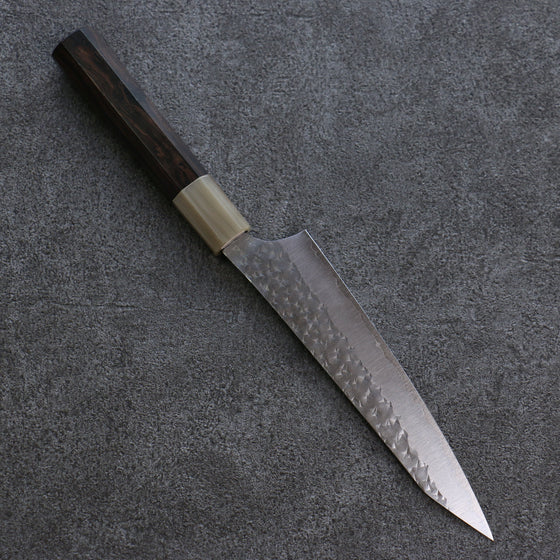 Yu Kurosaki Senko SG2 Hammered Petty-Utility 150mm Ebony Wood Handle - Seisuke Knife