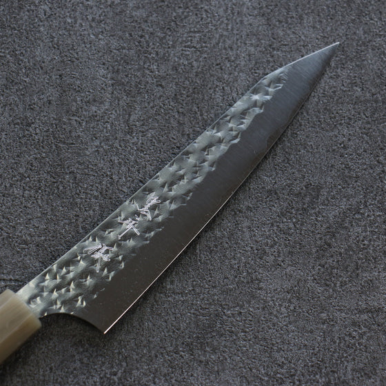 Yu Kurosaki Senko SG2 Hammered Petty-Utility 150mm Ebony Wood Handle - Seisuke Knife