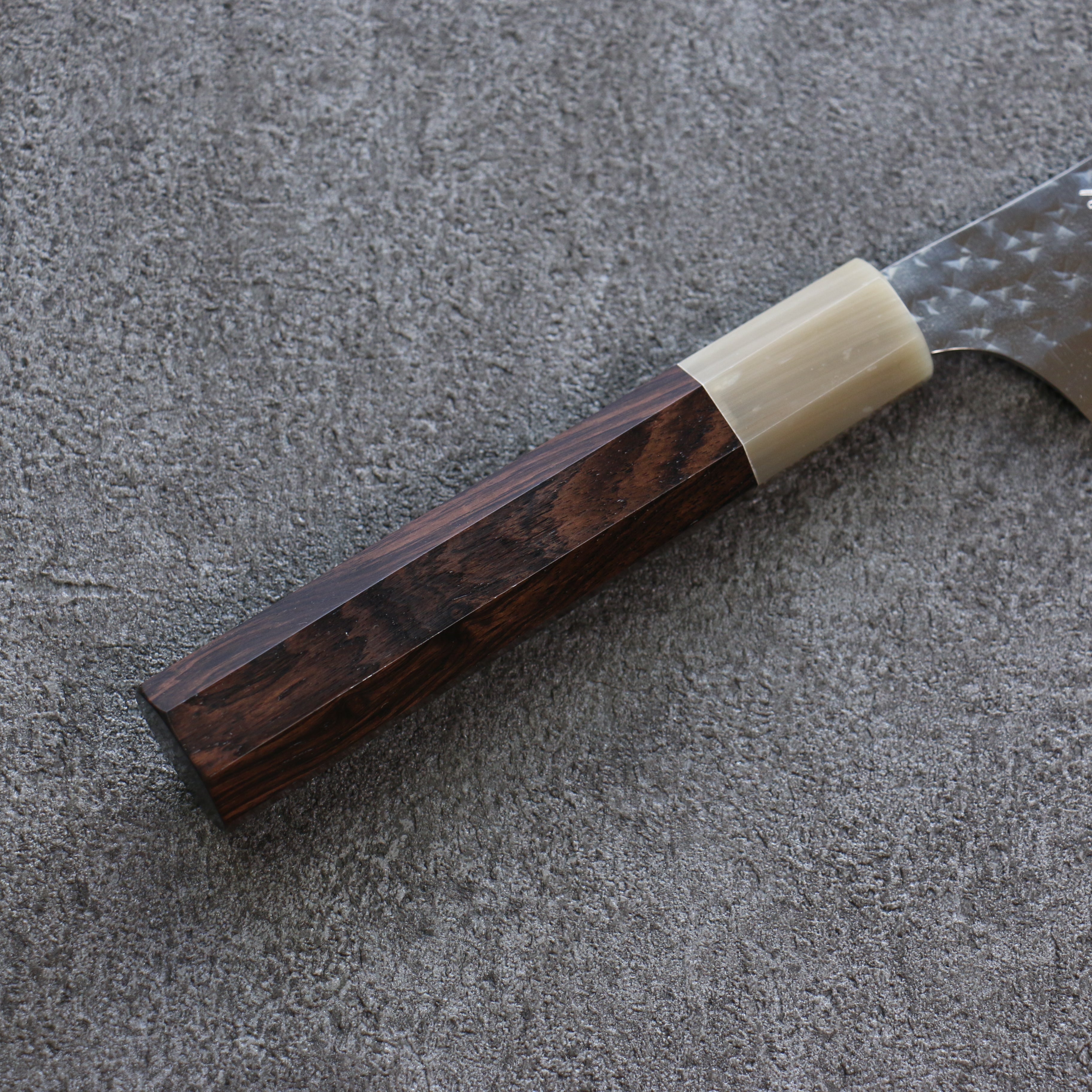 Yu Kurosaki Senko SG2 Hammered Petty-Utility 150mm Ebony Wood Handle - Seisuke Knife