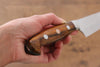 Yu Kurosaki Senko SG2 Hammered Petty-Utility 150mm Ironwood Handle - Seisuke Knife - Slide 9