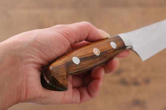 Yu Kurosaki Senko SG2 Hammered Petty-Utility 150mm Ironwood Handle - Seisuke Knife