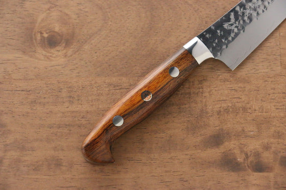 Yu Kurosaki Senko SG2 Hammered Petty-Utility 150mm Ironwood Handle - Seisuke Knife