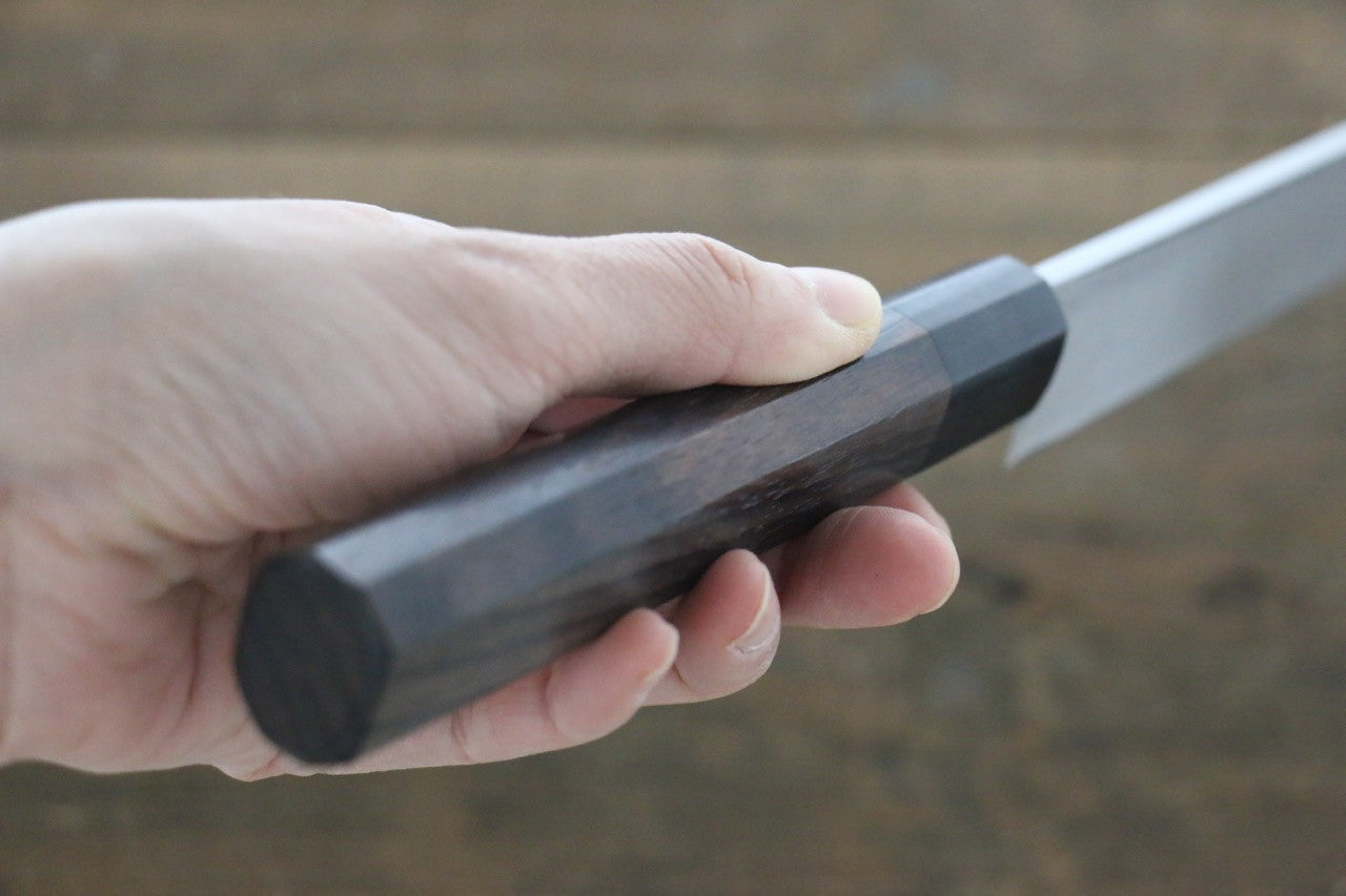 [Left Handed] Hideo Kitaoka White Steel No.2 Damascus Yanagiba Japanese Chef Knife 270mm - Seisuke Knife