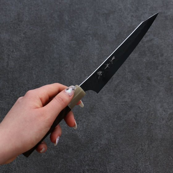 Yu Kurosaki Senko SG2 Hammered Petty-Utility 150mm Ebony Wood Handle - Seisuke Knife