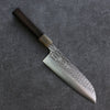 Yu Kurosaki Senko SG2 Hammered Santoku 165mm Ebony Wood Handle - Seisuke Knife - Slide 1