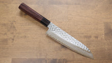  Seisuke AUS10 45 Layer Damascus Santoku 180mm Shitan Handle - Seisuke Knife