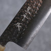 Yu Kurosaki Senko SG2 Hammered Santoku 165mm Ebony Wood Handle - Seisuke Knife - Slide 5