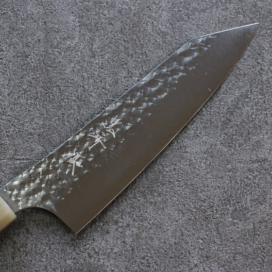 Yu Kurosaki Senko SG2 Hammered Bunka 165mm Ebony Wood Handle - Seisuke Knife