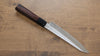 Seisuke AUS10 45 Layer Damascus Petty-Utility 150mm Shitan Handle - Seisuke Knife