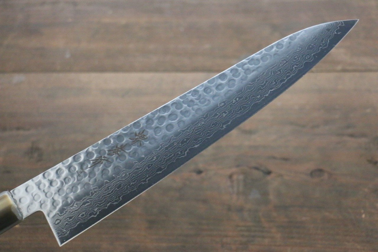 Sakai Takayuki 45 Layer Damascus AUS10 Stain Resistant Steel Gyuto Japanese Chef Knife 240mm - Seisuke Knife