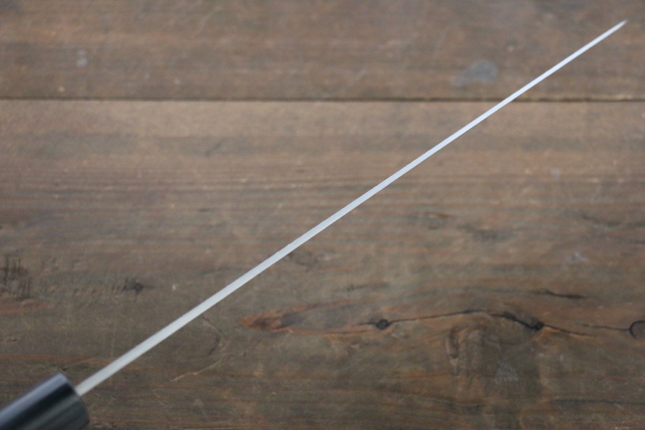 Shungo Ogata White Steel No.2 Damascus Migaki Finished Gyuto 240mm Shitan Handle - Seisuke Knife