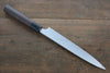 Hideo Kitaoka White Steel No.2 Damascus Yanagiba Japanese Chef Knife 210mm - Seisuke Knife