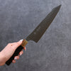 Yu Kurosaki Senko SG2 Hammered Gyuto 210mm Ebony Wood Handle - Seisuke Knife - Slide 6