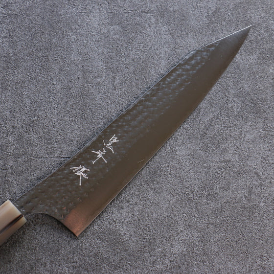 Yu Kurosaki Senko SG2 Hammered Gyuto 240mm Ebony Wood Handle - Seisuke Knife