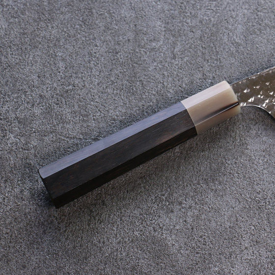 Yu Kurosaki Senko SG2 Hammered Gyuto 240mm Ebony Wood Handle - Seisuke Knife