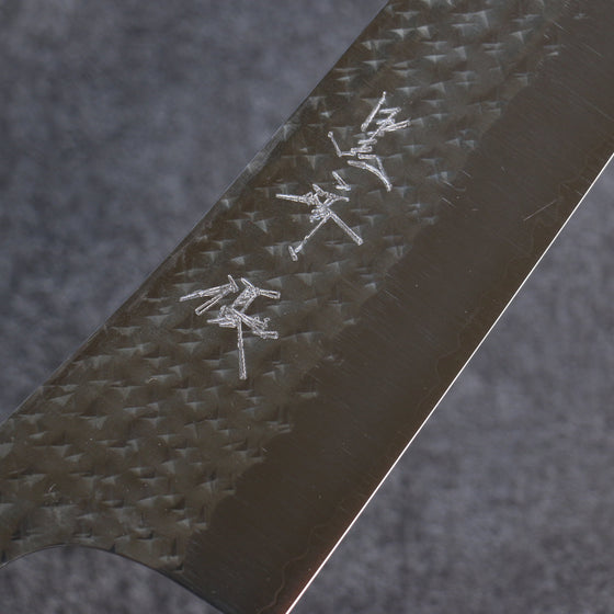 Yu Kurosaki Senko SG2 Hammered Gyuto 240mm Ebony Wood Handle - Seisuke Knife