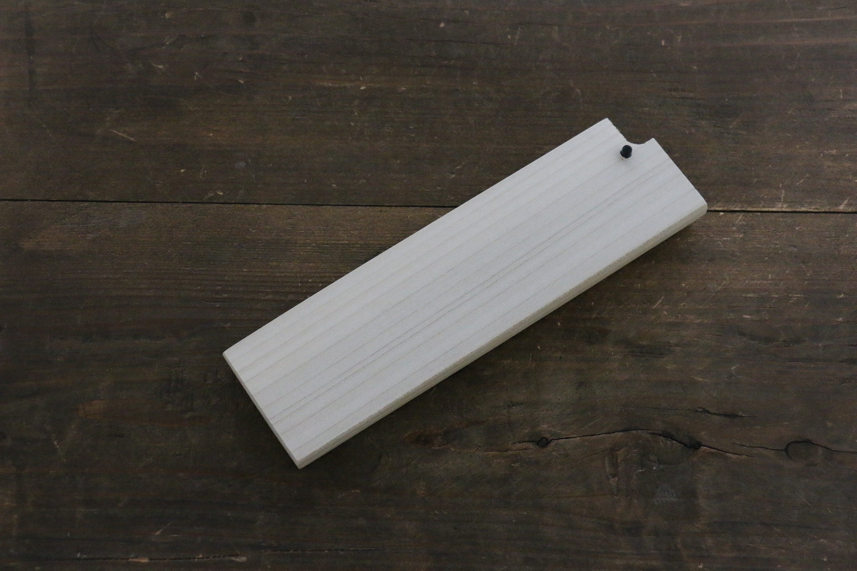 [Left Handed] Magnolia Saya Sheath for Usuba Knife with Plywood Pin 165mm - Seisuke Knife