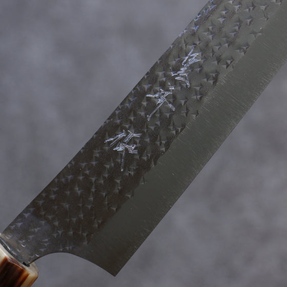 Yu Kurosaki Senko SG2 Hammered Sujihiki 270mm Ebony Wood Handle - Seisuke Knife
