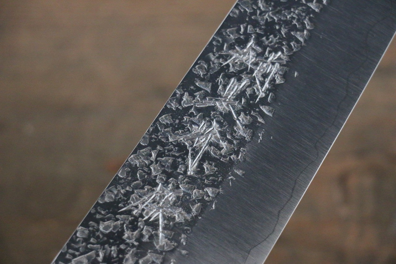 Yu Kurosaki Shizuku SG2 Hammered Bunka 165mm Shitan Handle - Seisuke Knife