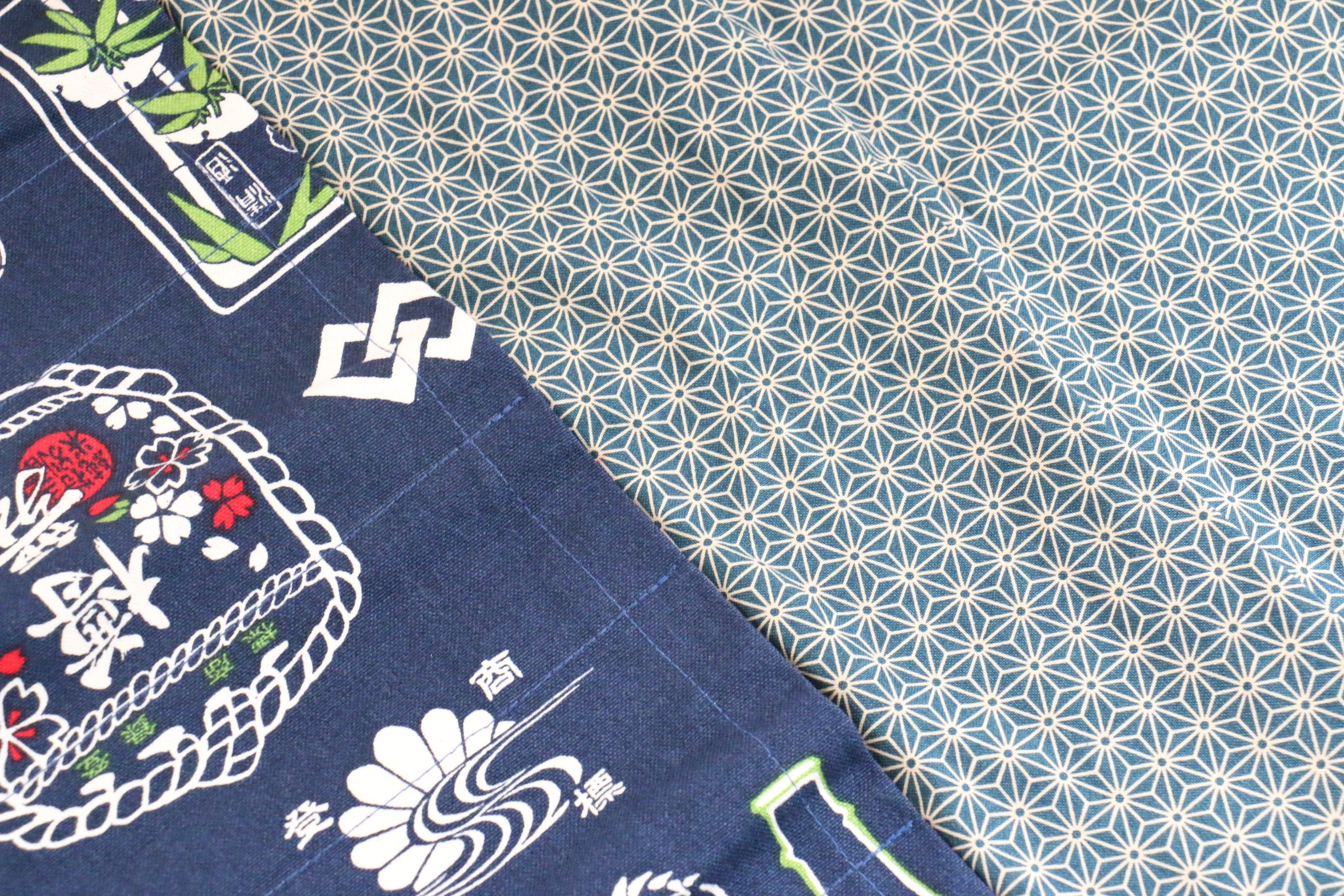Japanese Style Knife Roll Konsake-Ura-Konkasuri 4 Pockets - Seisuke Knife