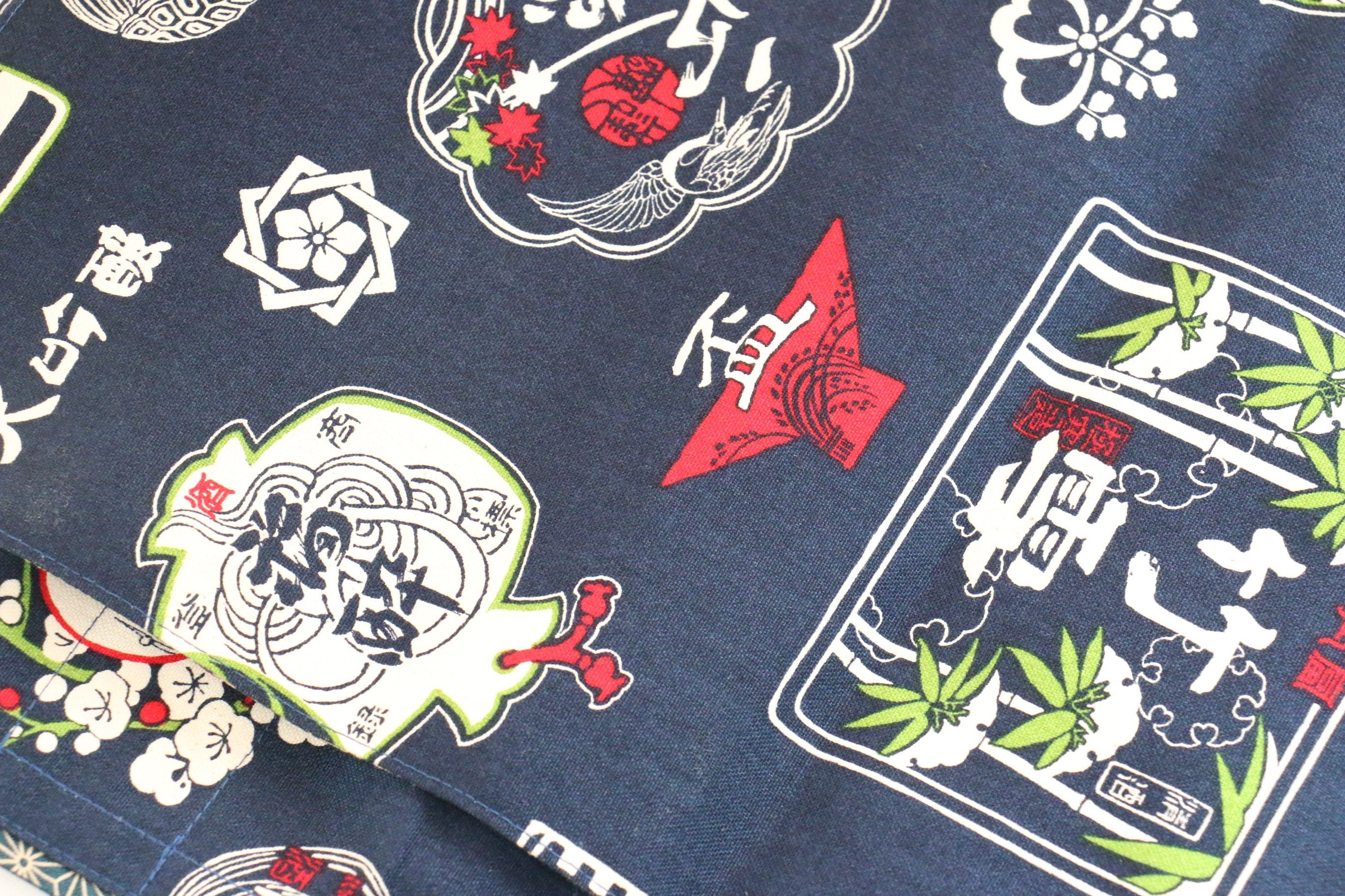 Japanese Style Knife Roll Konsake-Ura-Konkasuri 4 Pockets - Seisuke Knife