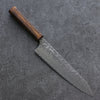 Yoshimi Kato SG2 Damascus Gyuto 210mm Burnt Oak Handle - Seisuke Knife - Slide 1