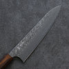 Yoshimi Kato SG2 Damascus Gyuto 210mm Burnt Oak Handle - Seisuke Knife - Slide 3