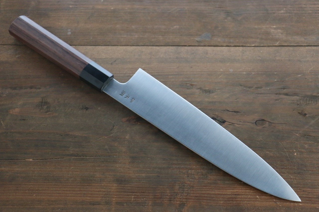 Sukenari SG2 3 Layer Gyuto 240mm with Shitan Handle - Seisuke Knife