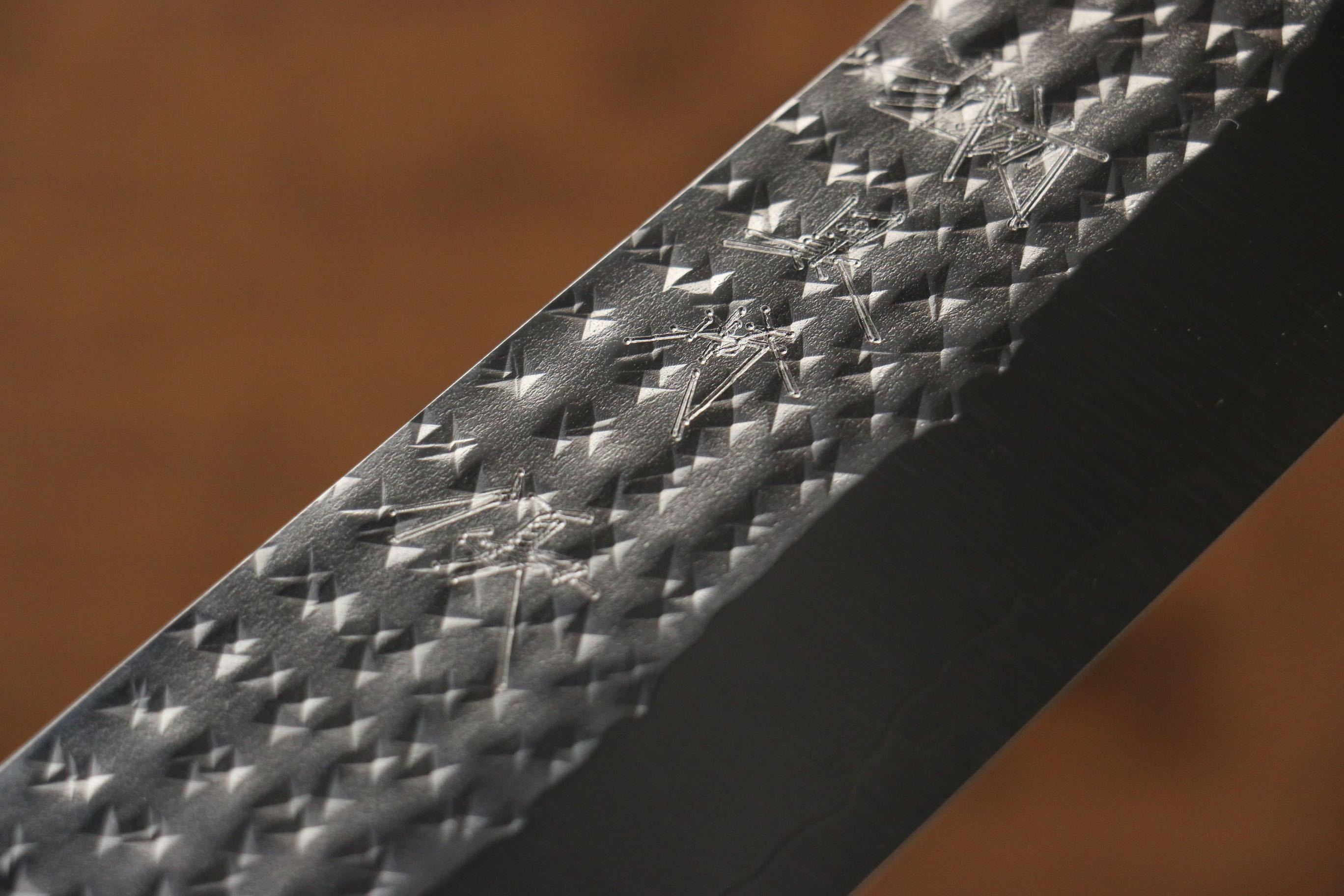 Yu Kurosaki Senko SG2 Hammered Gyuto 240mm Shitan Handle - Seisuke Knife