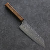 Yoshimi Kato SG2 Damascus Bunka 165mm Burnt Oak Handle - Seisuke Knife - Slide 1