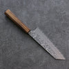 Yoshimi Kato SG2 Damascus Bunka 165mm Burnt Oak Handle - Seisuke Knife - Slide 2