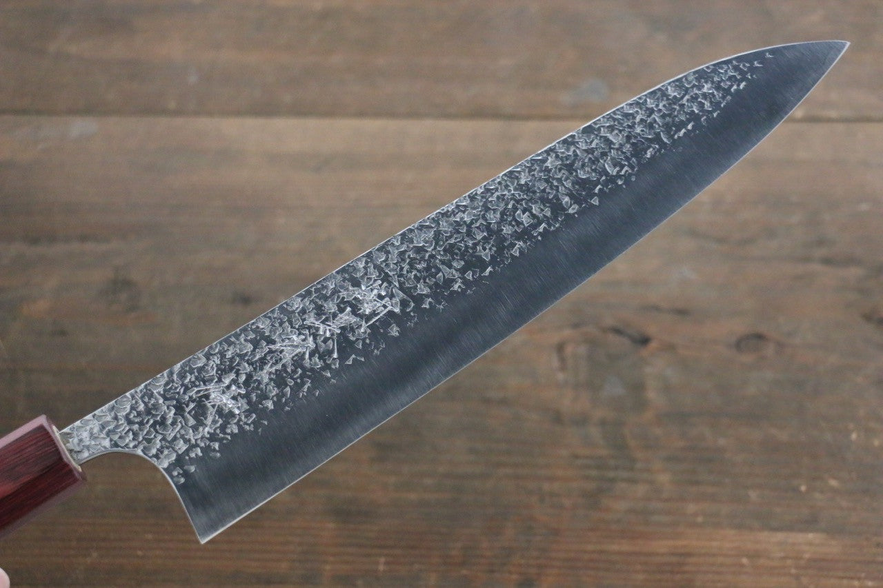 Yu Kurosaki Shizuku SG2 Hammered Gyuto 240mm - Seisuke Knife