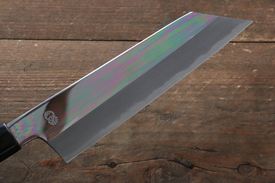 Choyo Blue Steel No.1 Mirrored Finish Kiritsuke Santoku 180mm with Magnolia Handle - Seisuke Knife