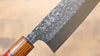 Makoto Kurosaki SG2 Hammered(Maru) Santoku 165mm Enju Lacquered(Red��� Handle - Seisuke Knife