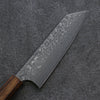 Yoshimi Kato SG2 Damascus Bunka 165mm Burnt Oak Handle - Seisuke Knife - Slide 3