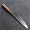 Yoshimi Kato Minamo SG2 Hammered Gyuto 210mm Oak Handle - Seisuke Knife - Slide 2