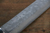 Takeshi Saji SRS13 Hammered Damascus Kiritsuke 210mm Ironwood Handle - Seisuke Knife - Slide 5