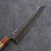 Yoshimi Kato Minamo SG2 Hammered Gyuto 210mm Oak Handle - Seisuke Knife - Slide 3