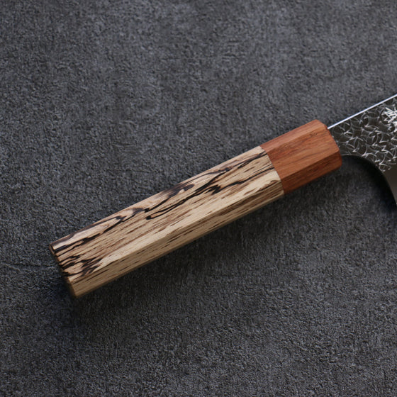 Yoshimi Kato Minamo SG2 Hammered Gyuto 210mm Oak Handle - Seisuke Knife