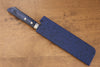 Kaneko Blue Pakkawood Sheath for Usuba with Plywood Pin 165mm - Seisuke Knife - Slide 4