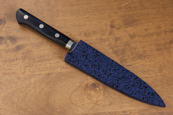 Kaneko Blue Pakkawood Sheath for Petty-Utility with Plywood Pin 120mmn - Seisuke Knife